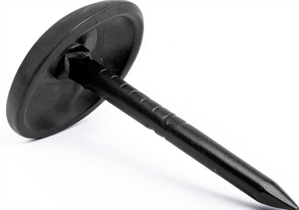 Upholstery Tacks Piutouyar 200pcs Black Metal Thumb Tacks 7x13mm-2