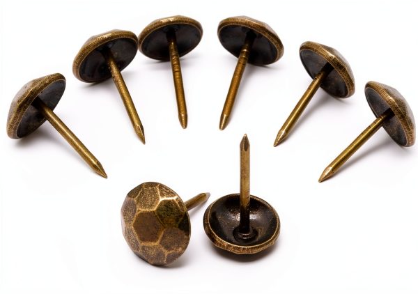 Upholstery Tacks BUXIMN Decorative Nails 100pcs Retro Bronze 11x17mm-5